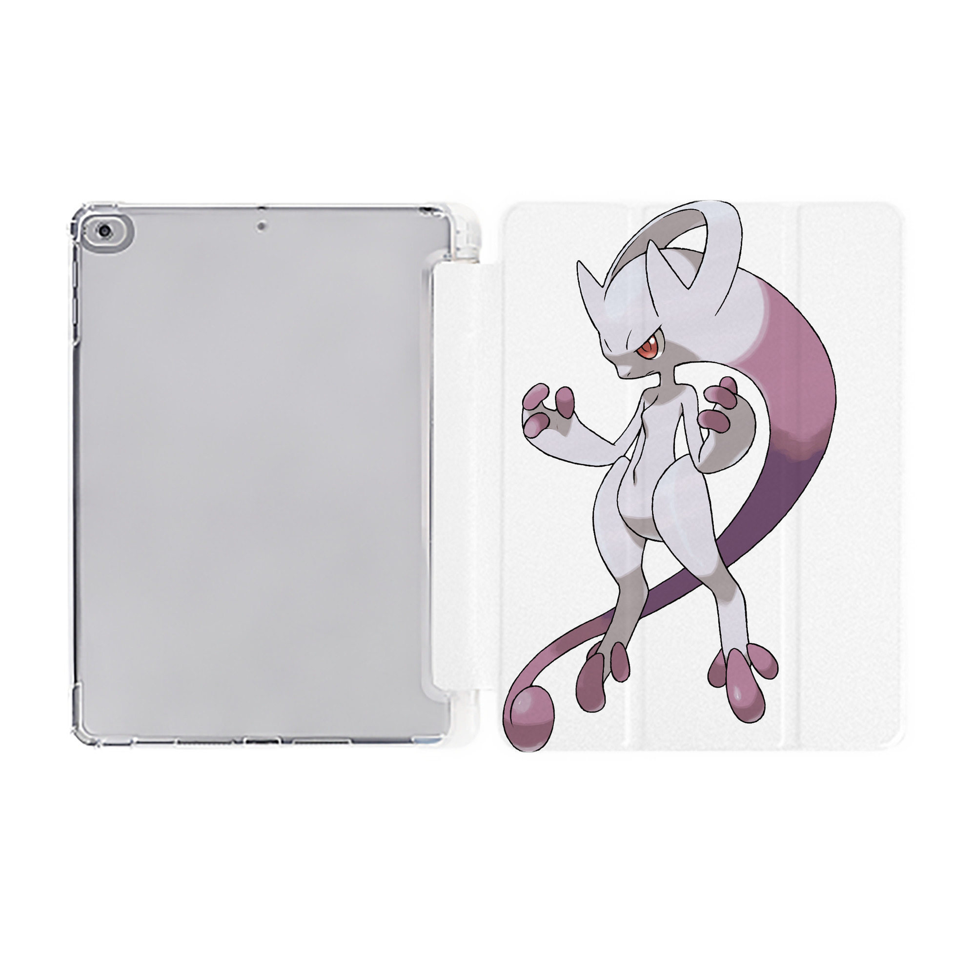 （画像用） ポケットモンスター Pokémon IPad ケース ペン収納付き 三つ折りスタンド PUレザー×シリコン 対応機種9.5/10.5/10.9インチ